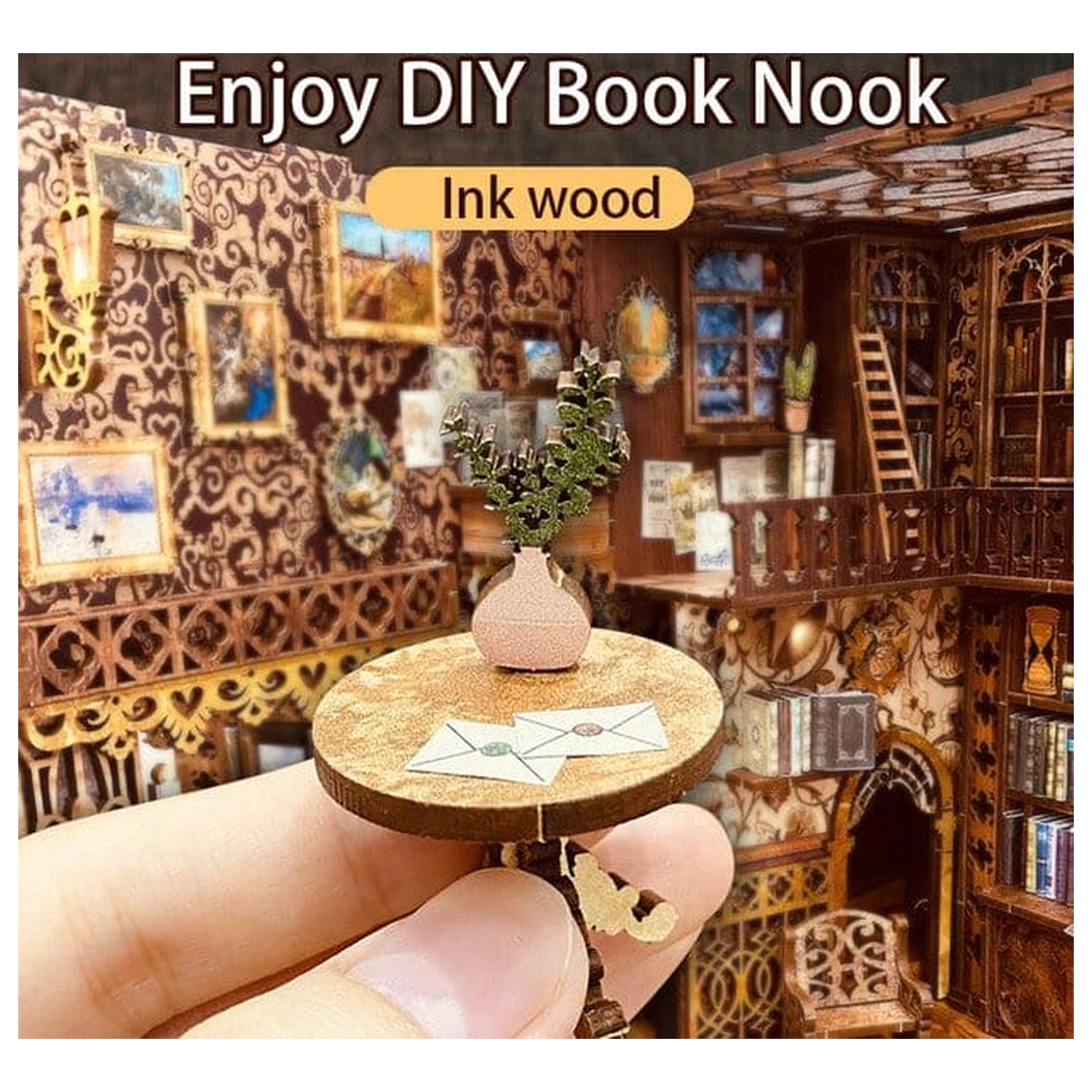 Book Nook Eternal Bookstore 23 x 11 cm  termékfotó