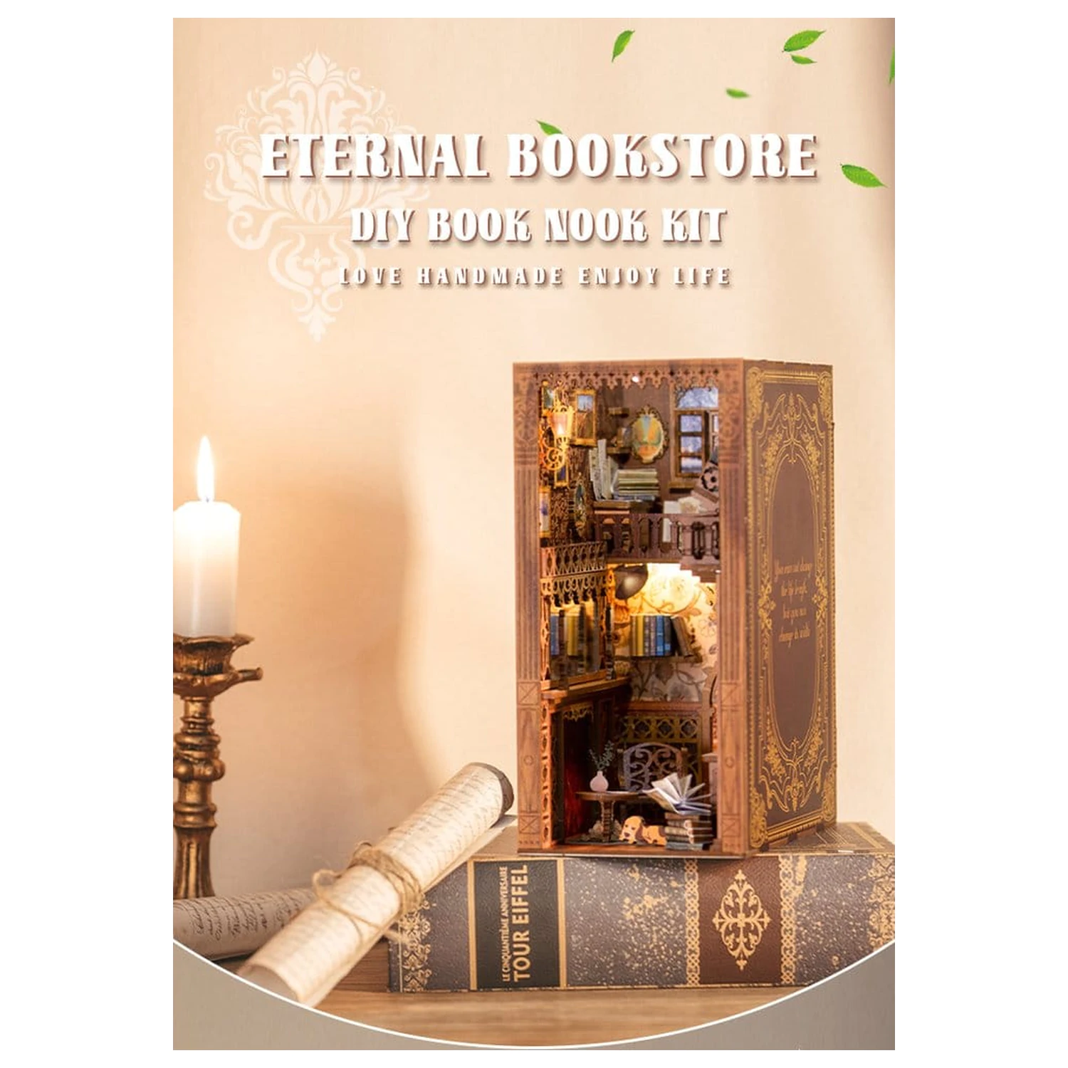 Book Nook Eternal Bookstore 23 x 11 cm  termékfotó