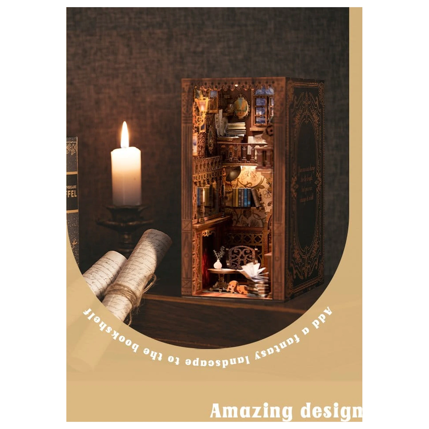 Book Nook Eternal Bookstore 23 x 11 cm  termékfotó