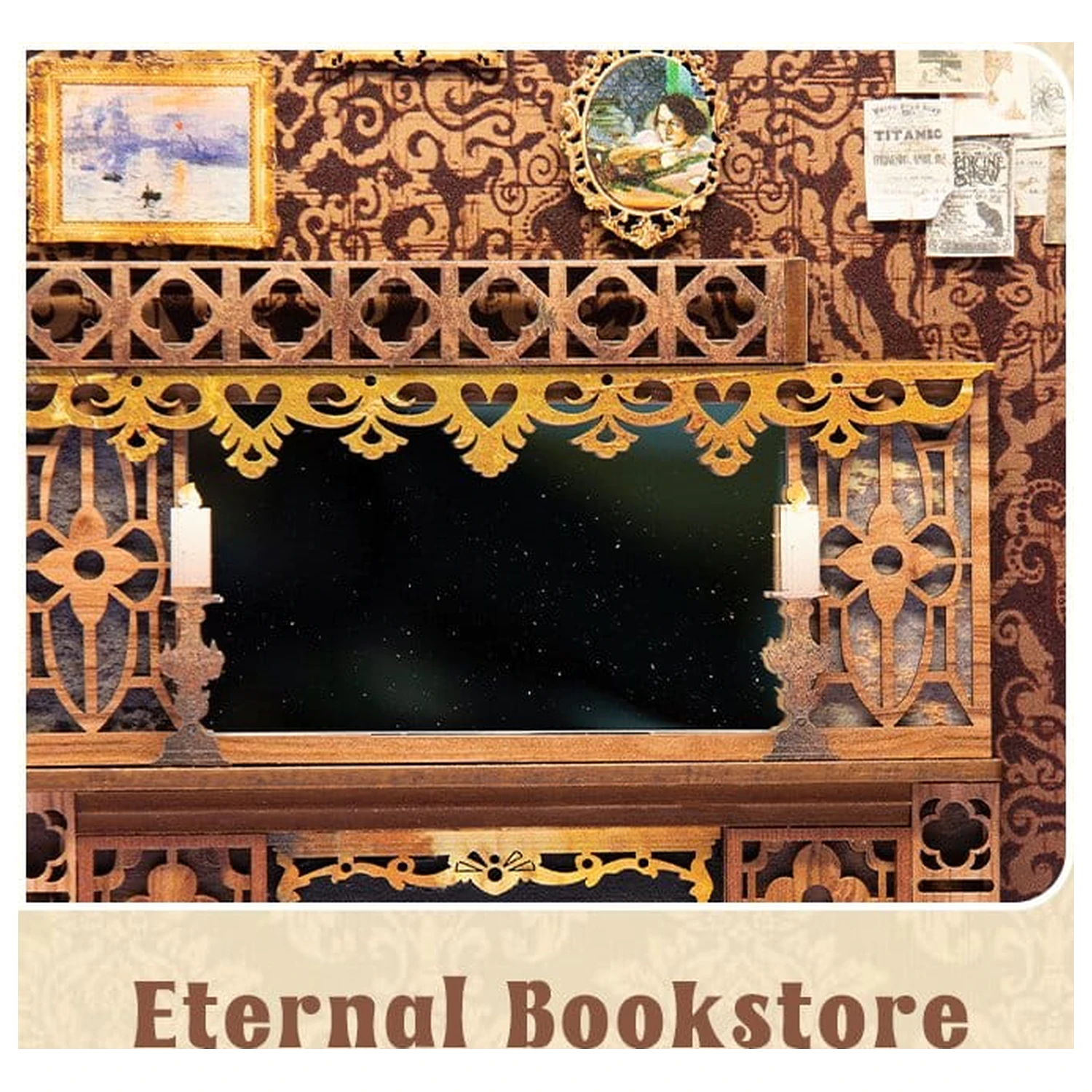 Book Nook Eternal Bookstore 23 x 11 cm  termékfotó