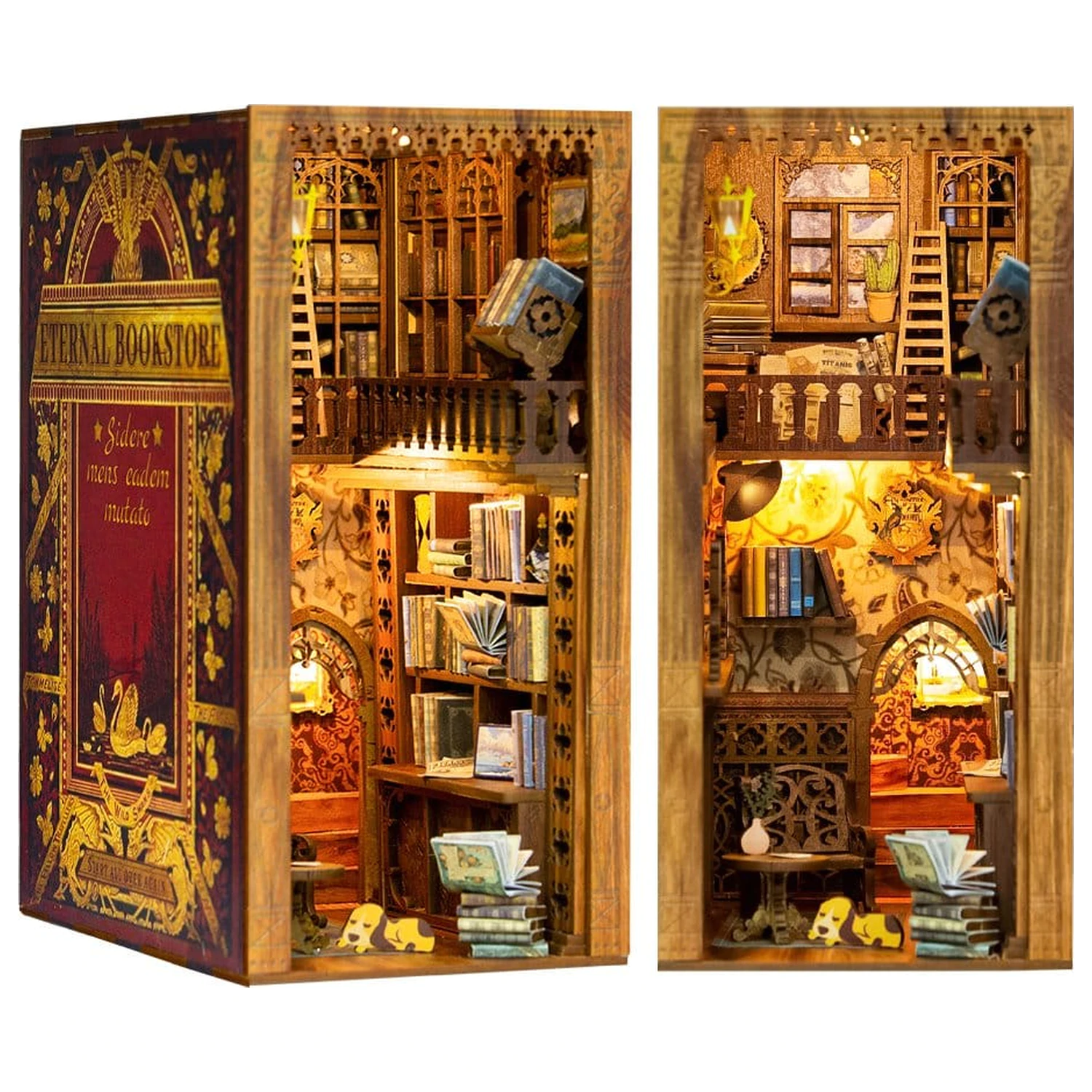 Book Nook Eternal Bookstore 23 x 11 cm  termékfotó