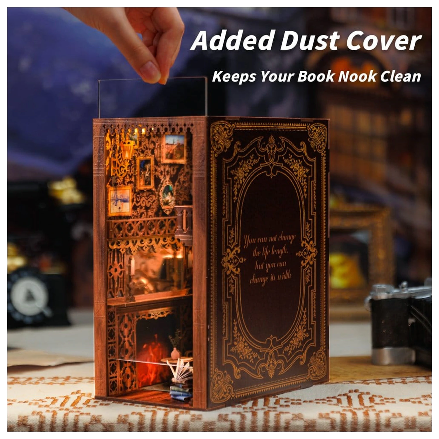Book Nook Eternal Bookstore 23 x 11 cm  termékfotó