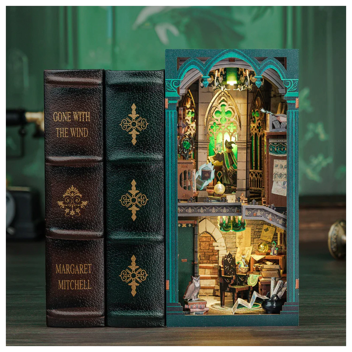 BOOK NOOK KIT DIY Darkness Common Room LED Light építőkészlet 150 db termékfotó