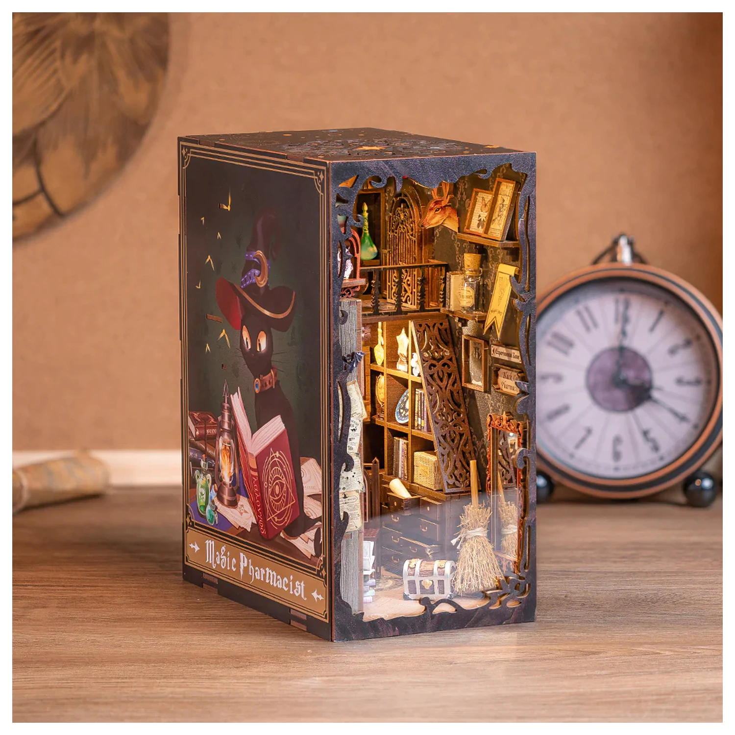 BOOK NOOK KIT DIY Magic Pharmacist LED Light építőkészlet 282 db termékfotó