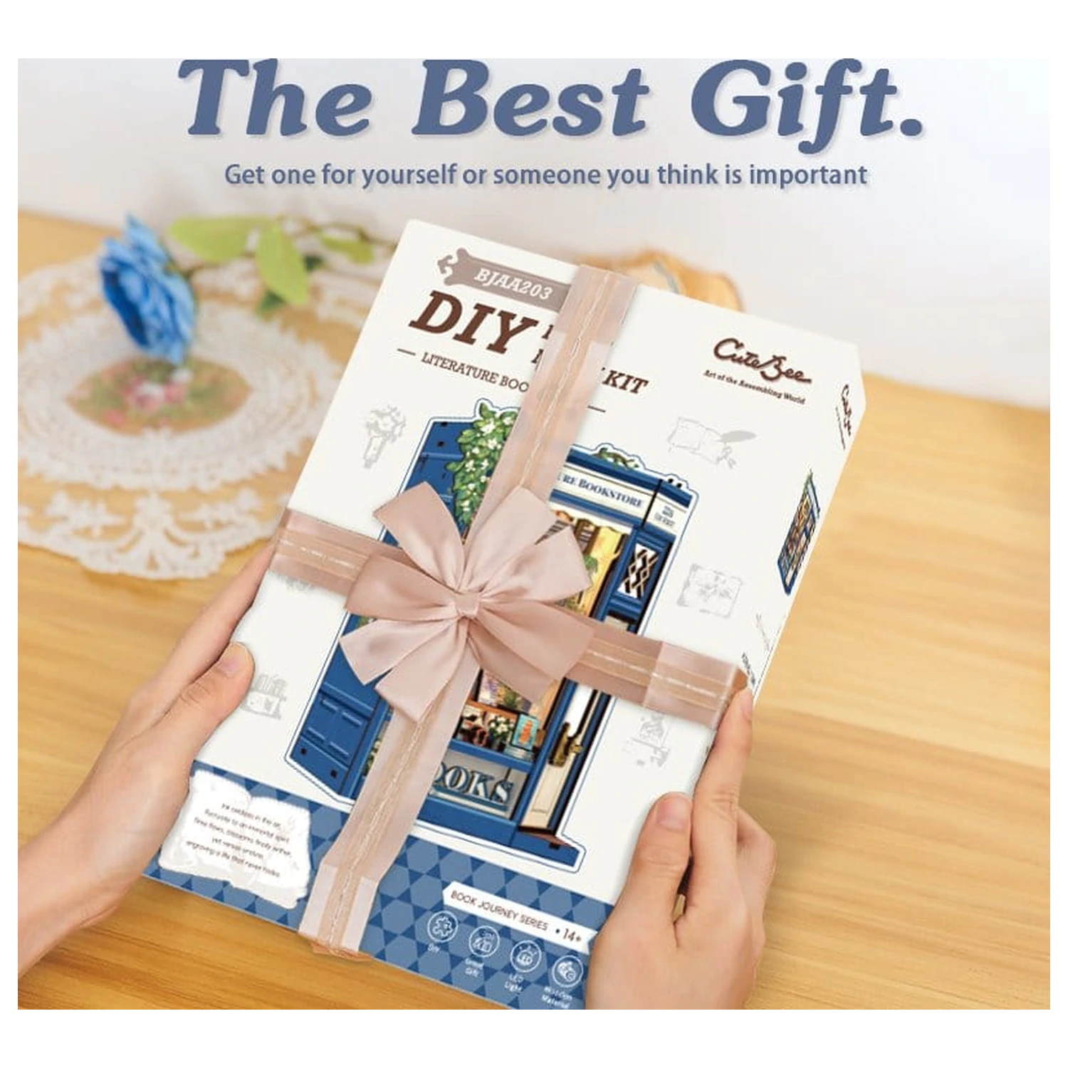 Book Nook Literature Bookstore 17 x 12 cm   termékfotó