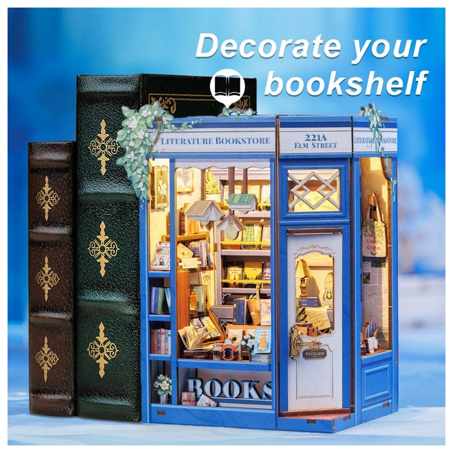 Book Nook Literature Bookstore 17 x 12 cm   termékfotó