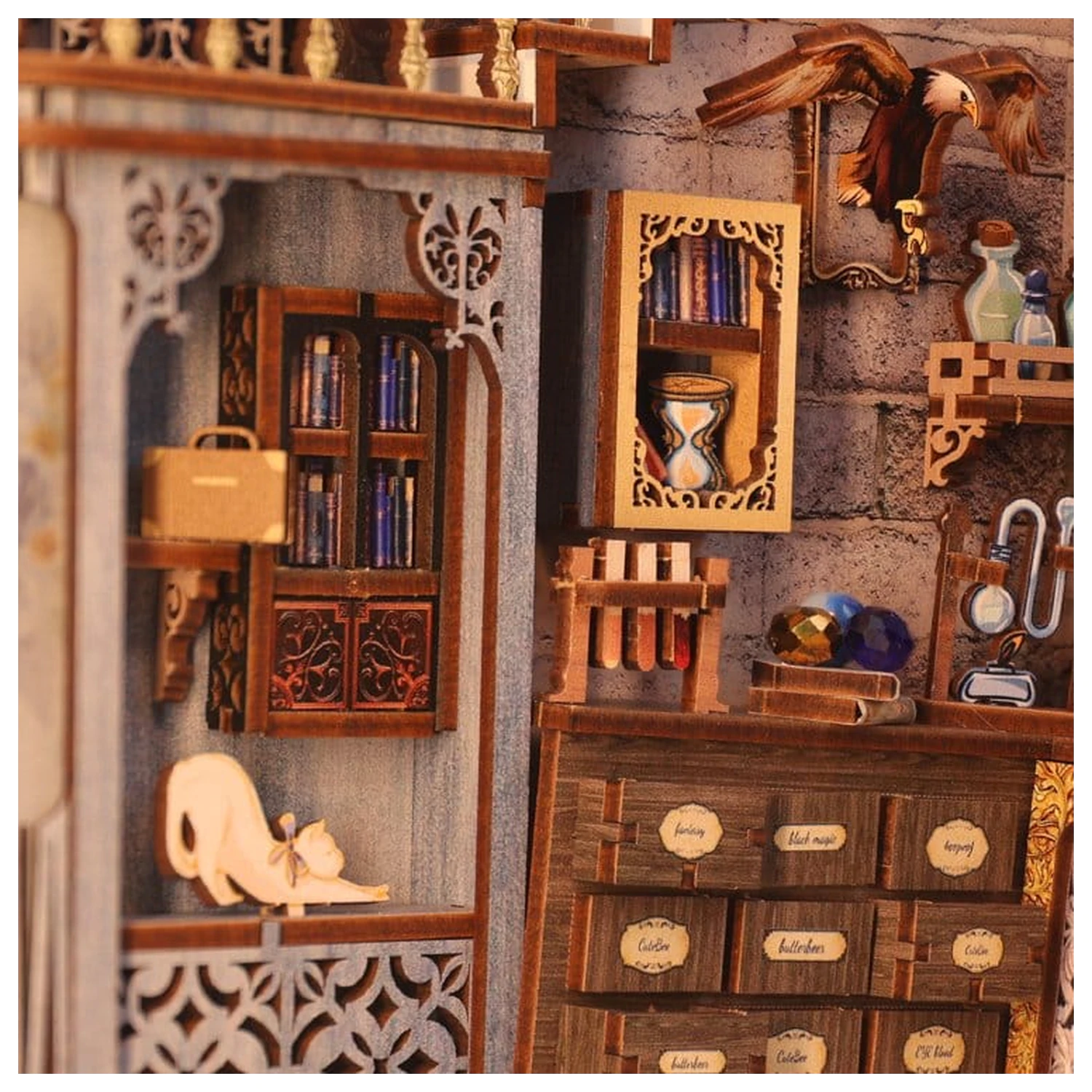 Book Nook Nebula Common Room 23 x 11 cm  termékfotó