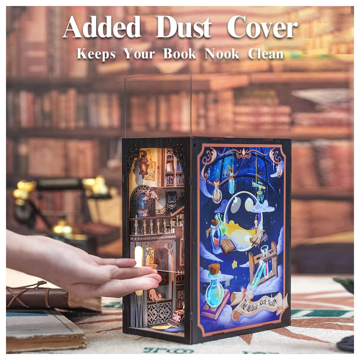 Book Nook Nebula Common Room 23 x 11 cm  termékfotó