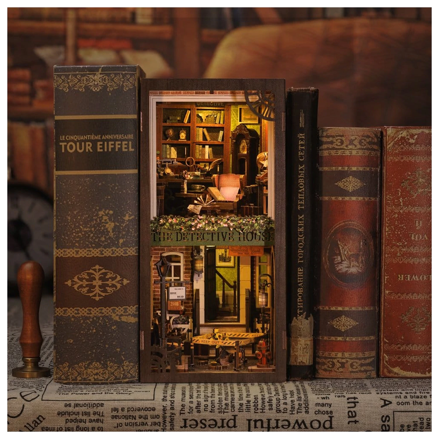 Book Nook Rose Detective Agency 23 x 11 cm  termékfotó