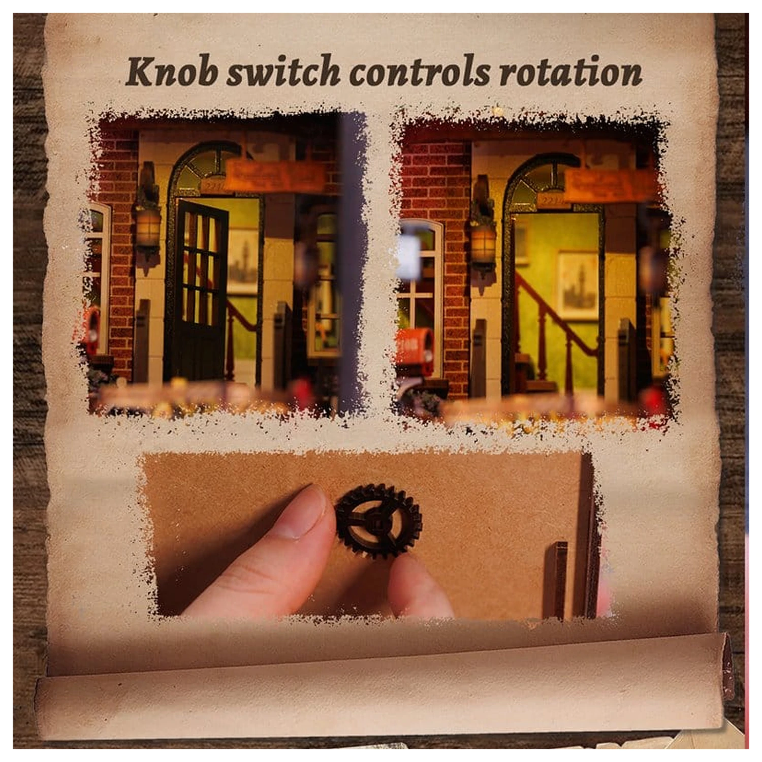 Book Nook Rose Detective Agency 23 x 11 cm  termékfotó