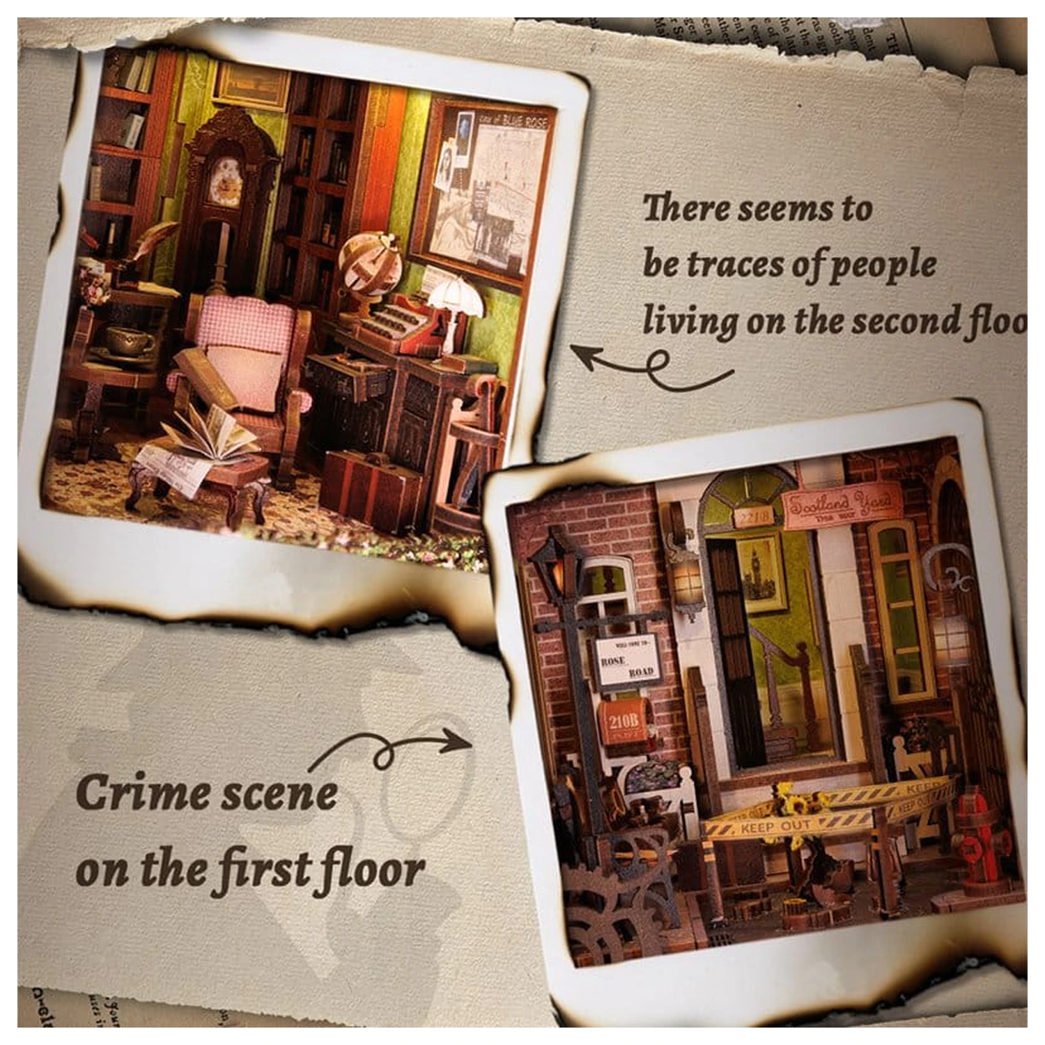 Book Nook Rose Detective Agency 23 x 11 cm  termékfotó