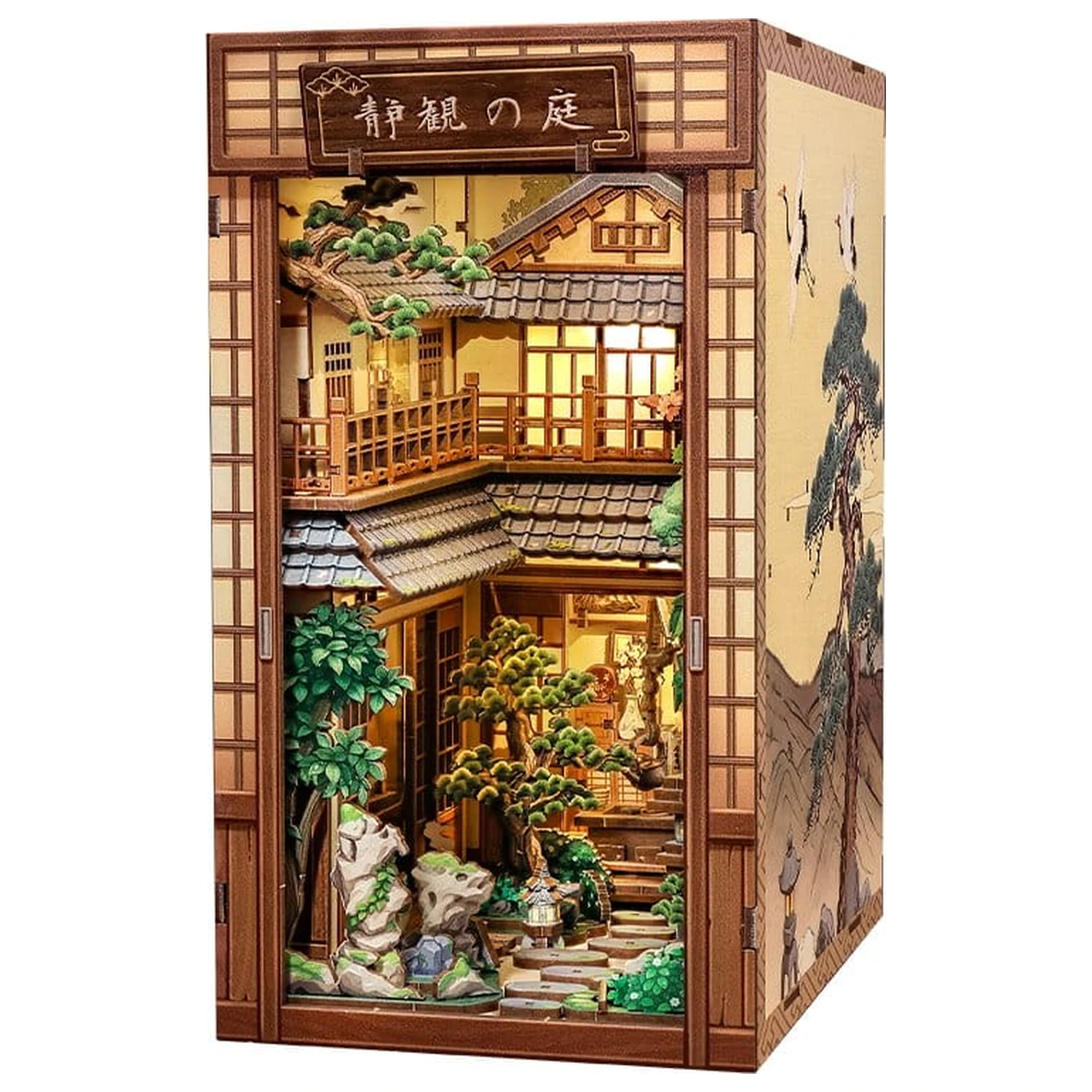 Book Nook Serene Courtyard 22 x 12 cm termékfotó
