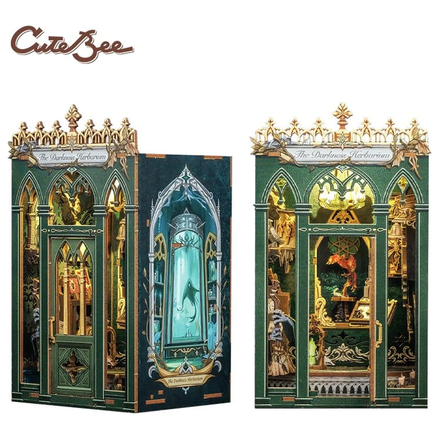 Book Nook The Darkness Herbarium 17 x 12 cm  termékfotó