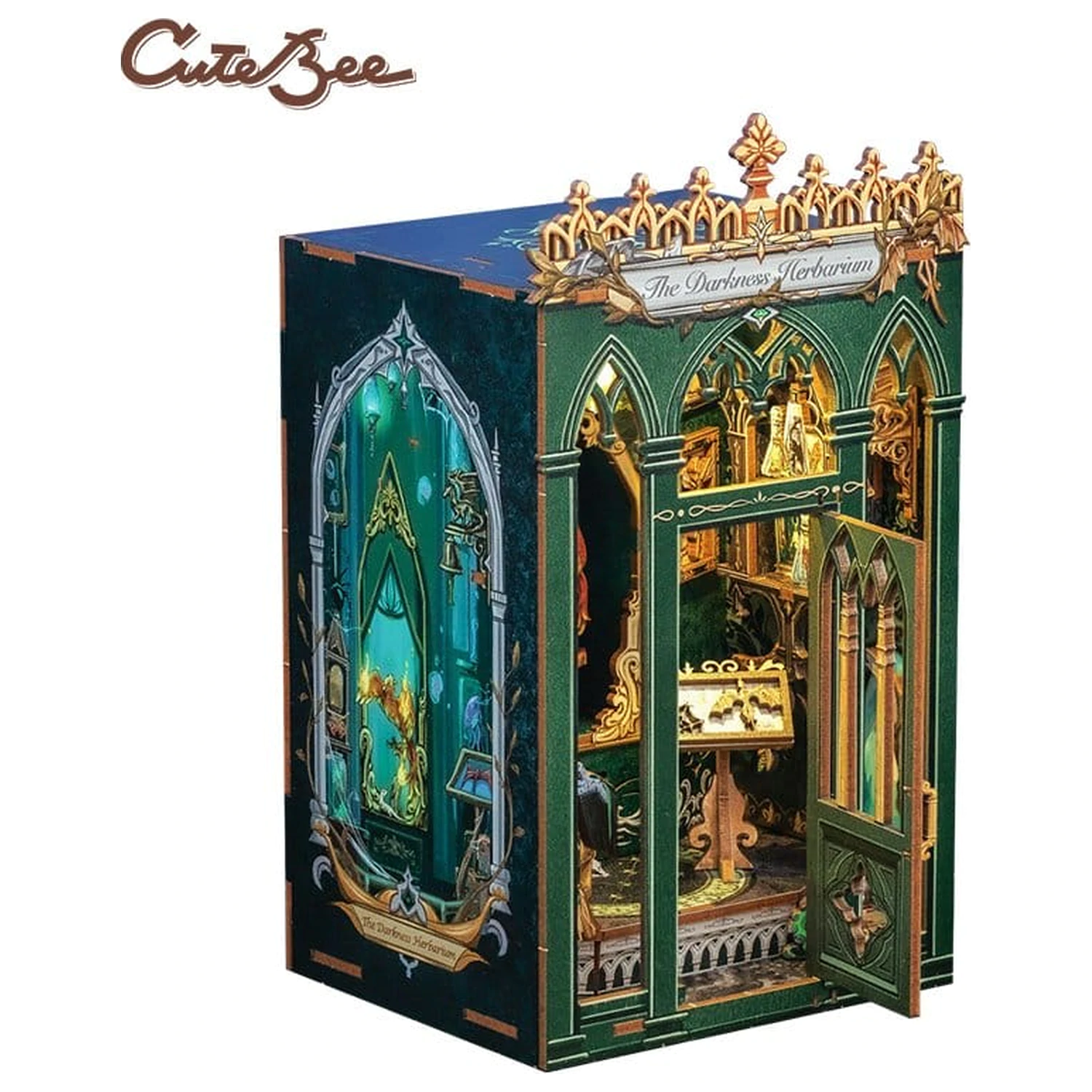 Book Nook The Darkness Herbarium 17 x 12 cm  termékfotó