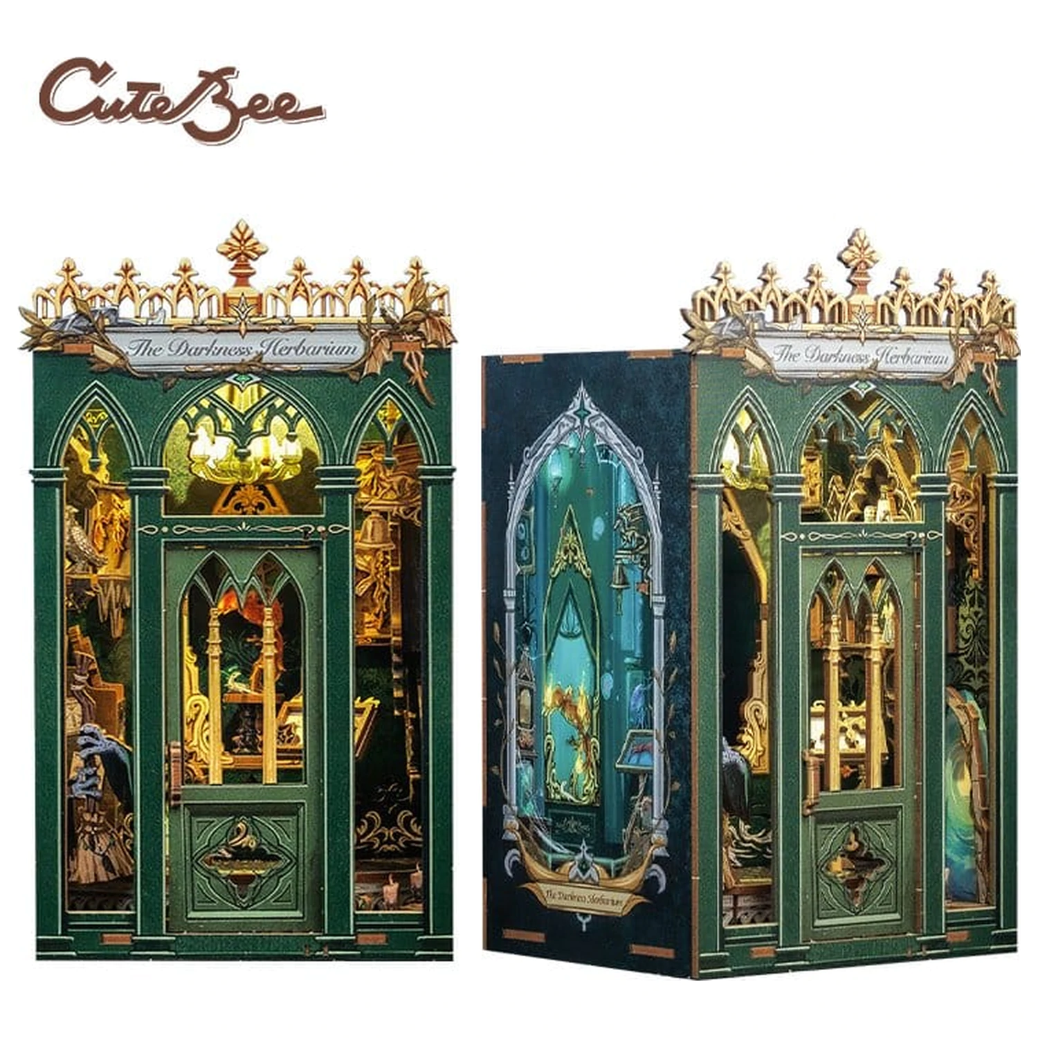 Book Nook The Darkness Herbarium 17 x 12 cm  termékfotó