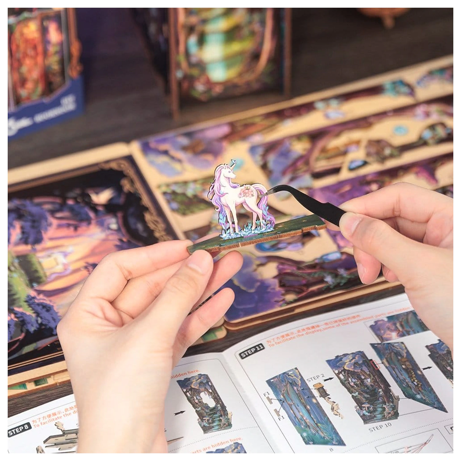 Book Nook The Grace of Forest 22 x 8 cm   termékfotó