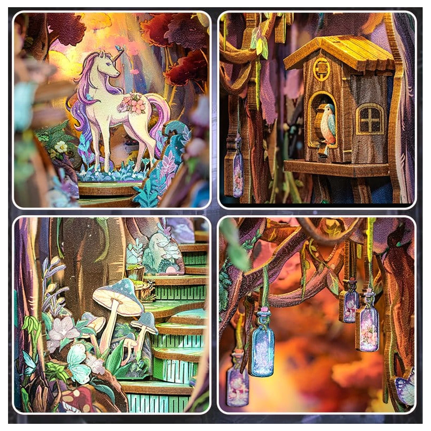 Book Nook The Grace of Forest 22 x 8 cm   termékfotó