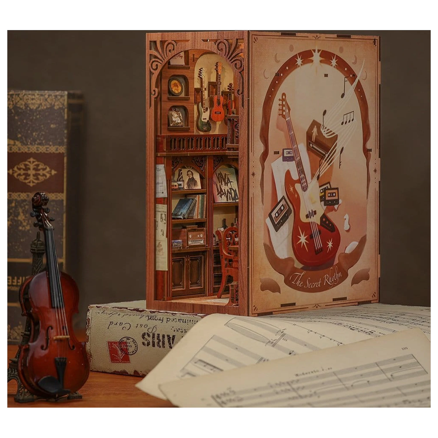 Book Nook The Secret Rhythm 23 x 11 cm  termékfotó