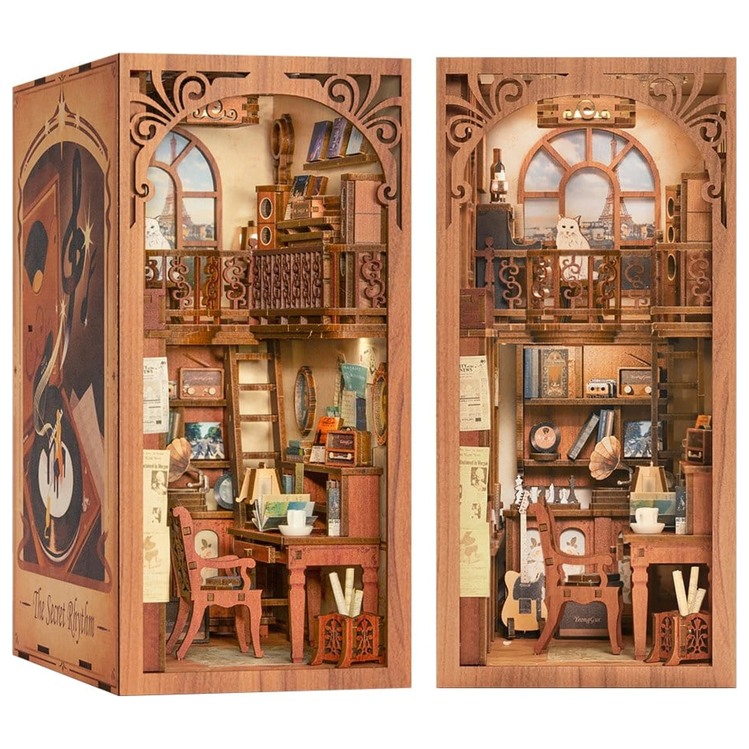 Book Nook The Secret Rhythm 23 x 11 cm  termékfotó