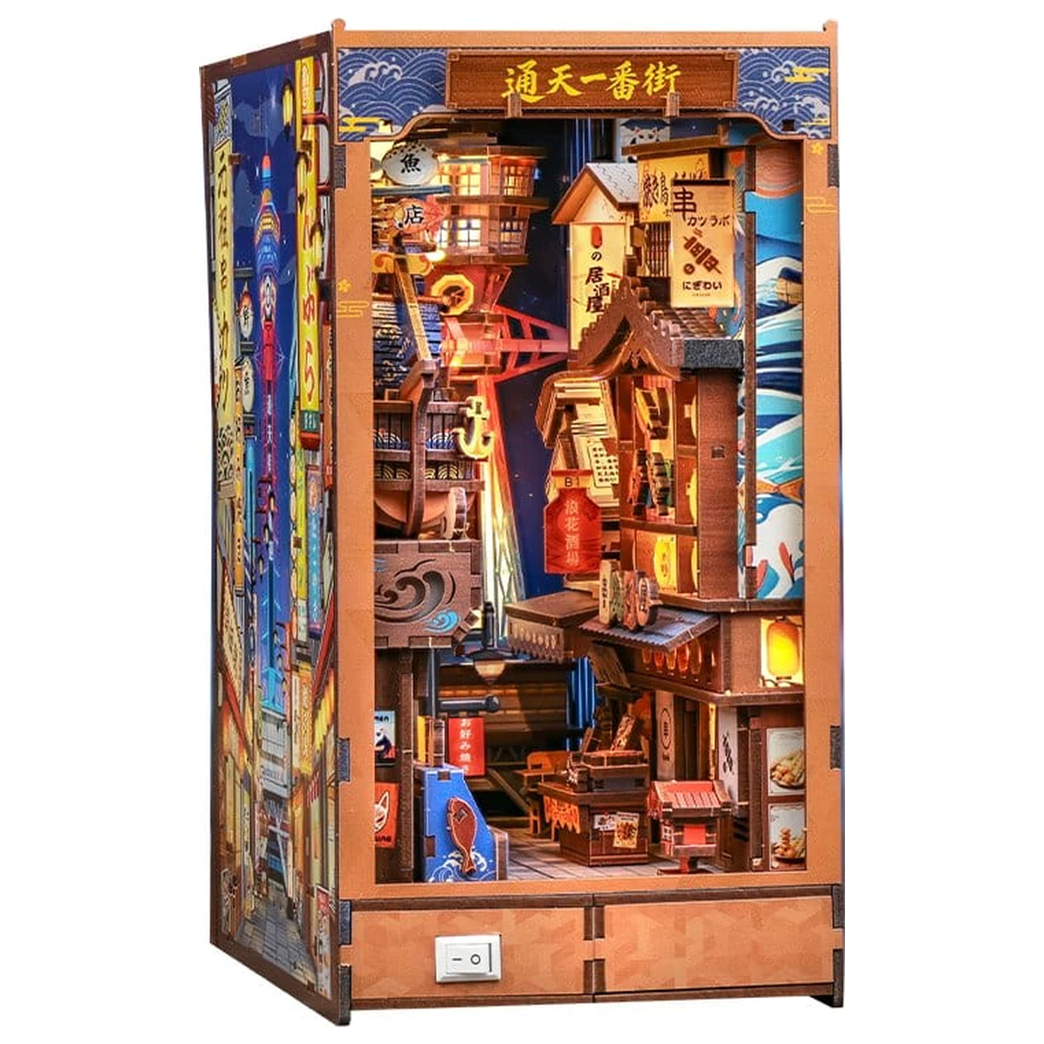 Book Nook Tsutenkaku Ichiban Street 23 x 12 cm termékfotó