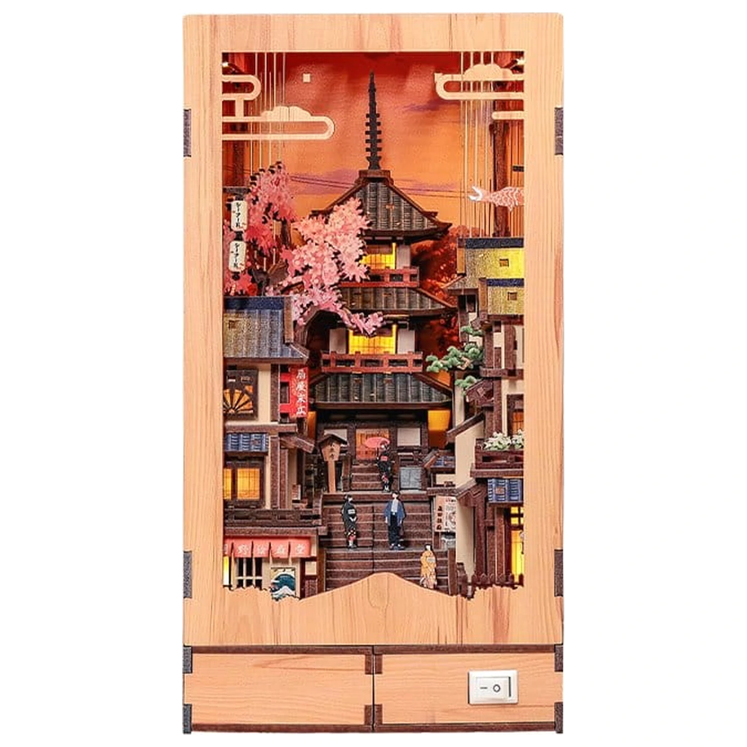Book Nook Twilight Sakura Path 23 x 12 cm termékfotó