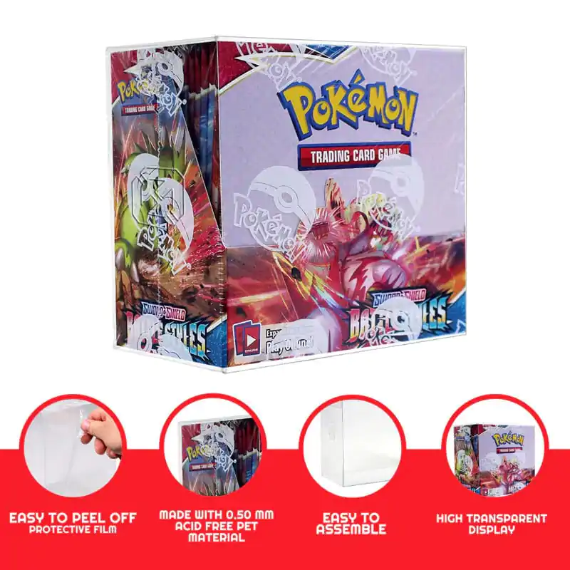 Booster Boxes / Elite Trainer Boxes Ver. 1 5 db-os PET protector védőtok csomag termékfotó