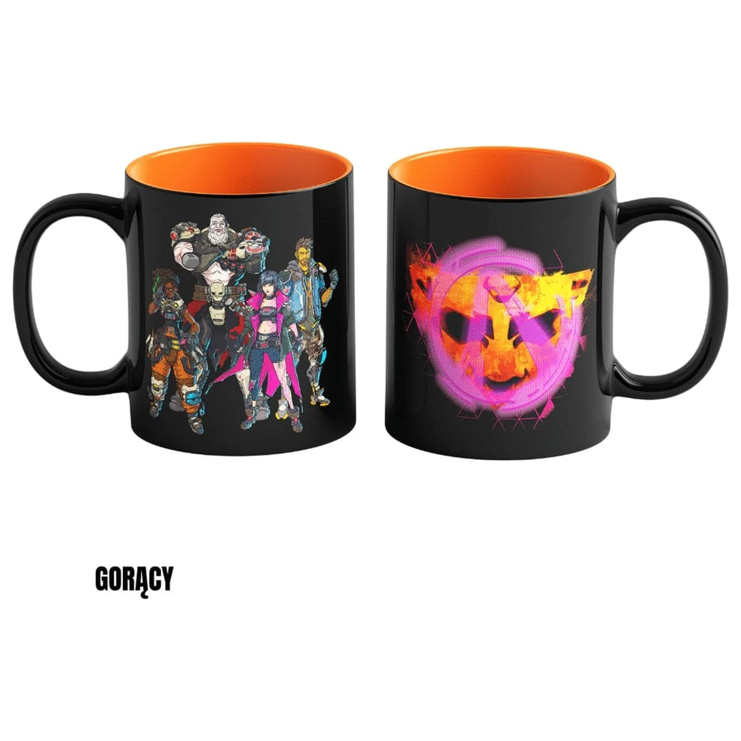 Borderlands 4 Vault Keeper Glitch hőre változó bögre termékfotó