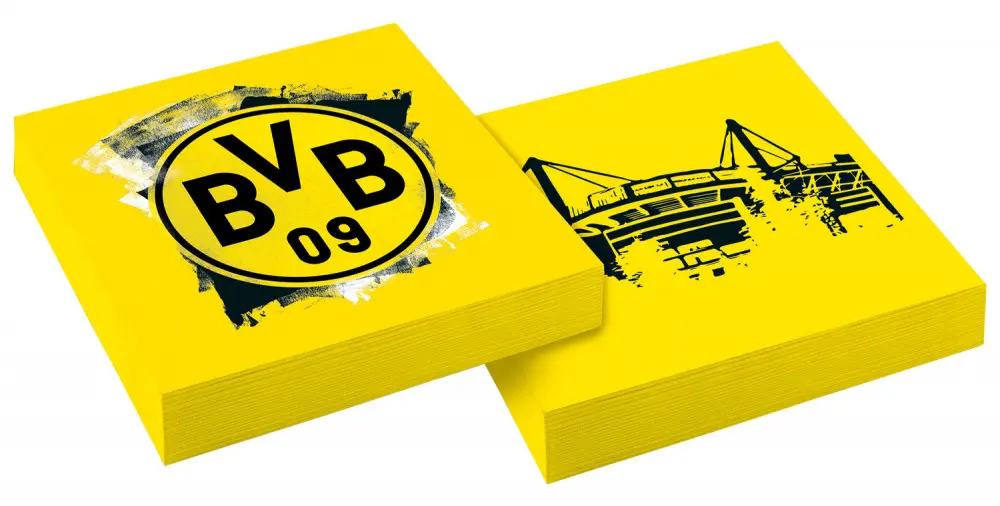 Borussia Dortmund szalvéta 20 db-os 33*33 cm termékfotó