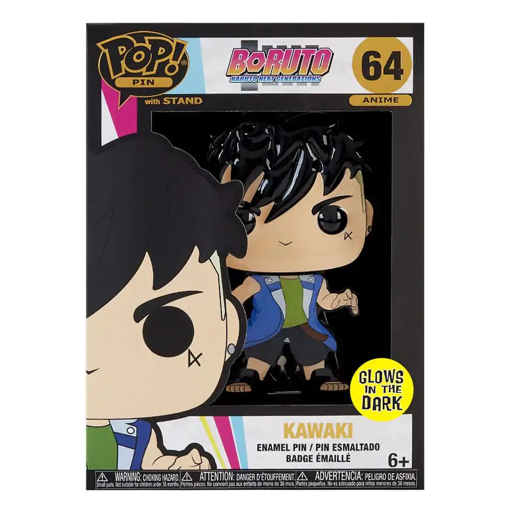 Boruto: Naruto Next Generations Loungefly Funko POP! Enamel Pin Kawaki 10 cm termékfotó