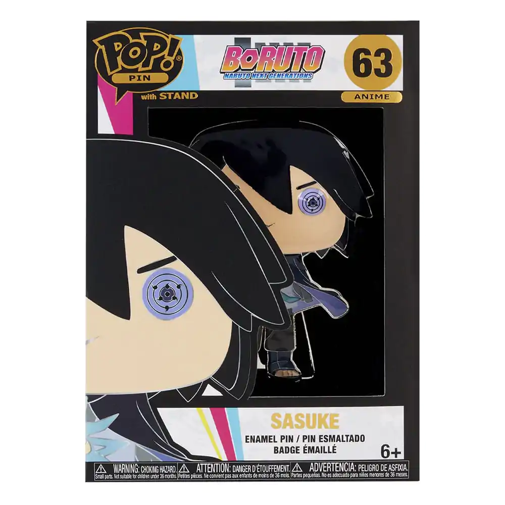 Boruto: Naruto Next Generations Loungefly Funko POP! Pin Ansteck-Pin Sasuke 10 cm termékfotó