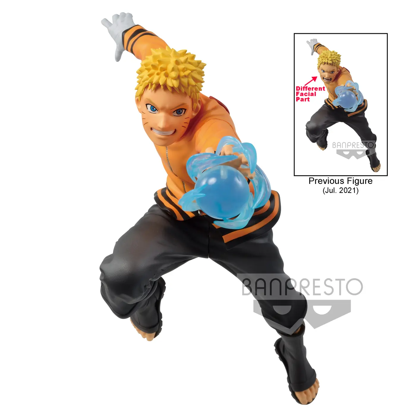 Boruto Naruto Next Generations Vibration Stars Uzumaki Naruto figura 13cm termékfotó