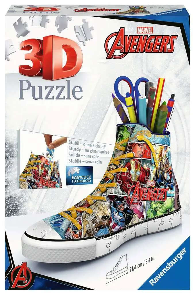 Bosszúállók 3D Puzzle Sneaker (108 darab) termékfotó