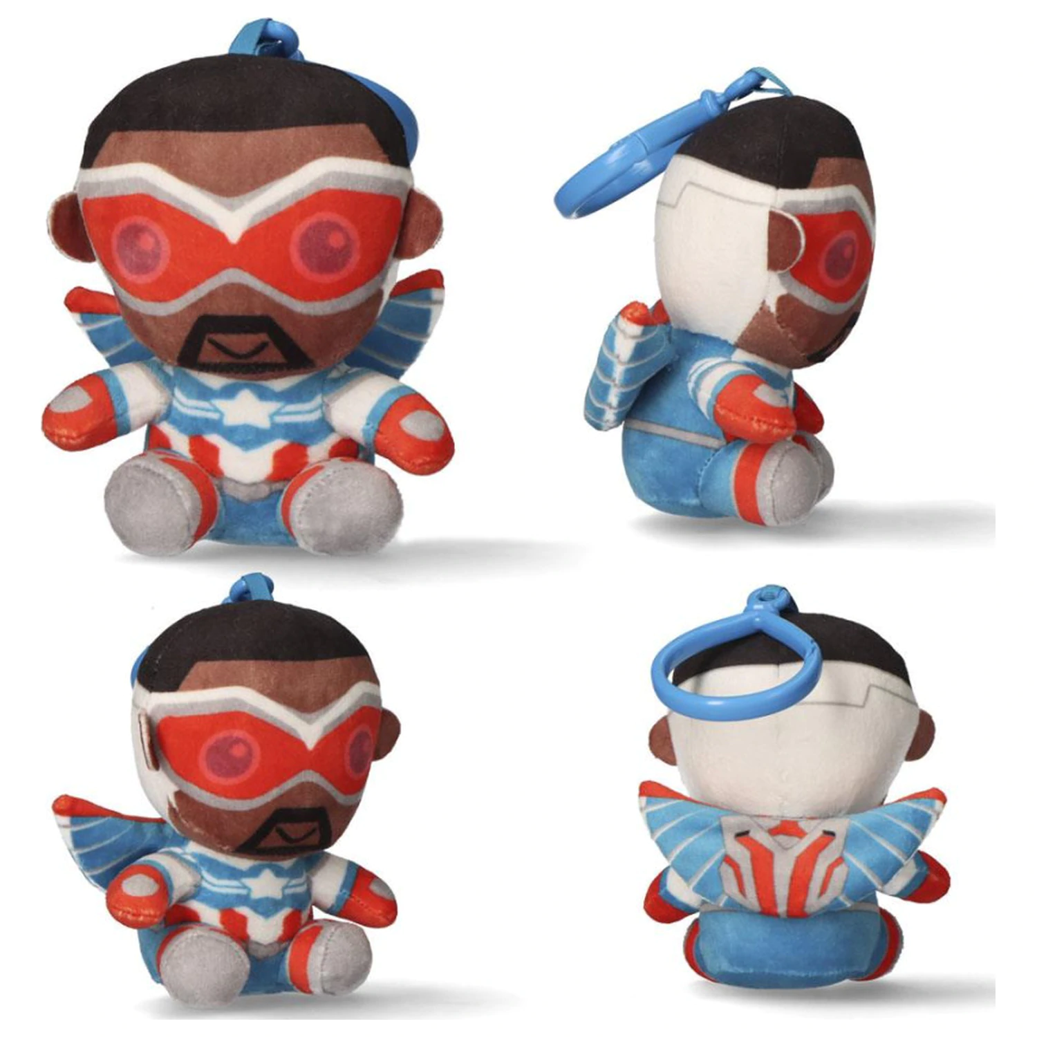 Bosszúállók Captain 3D plüss figura akasztóval, táskadísz 13 cm termékfotó