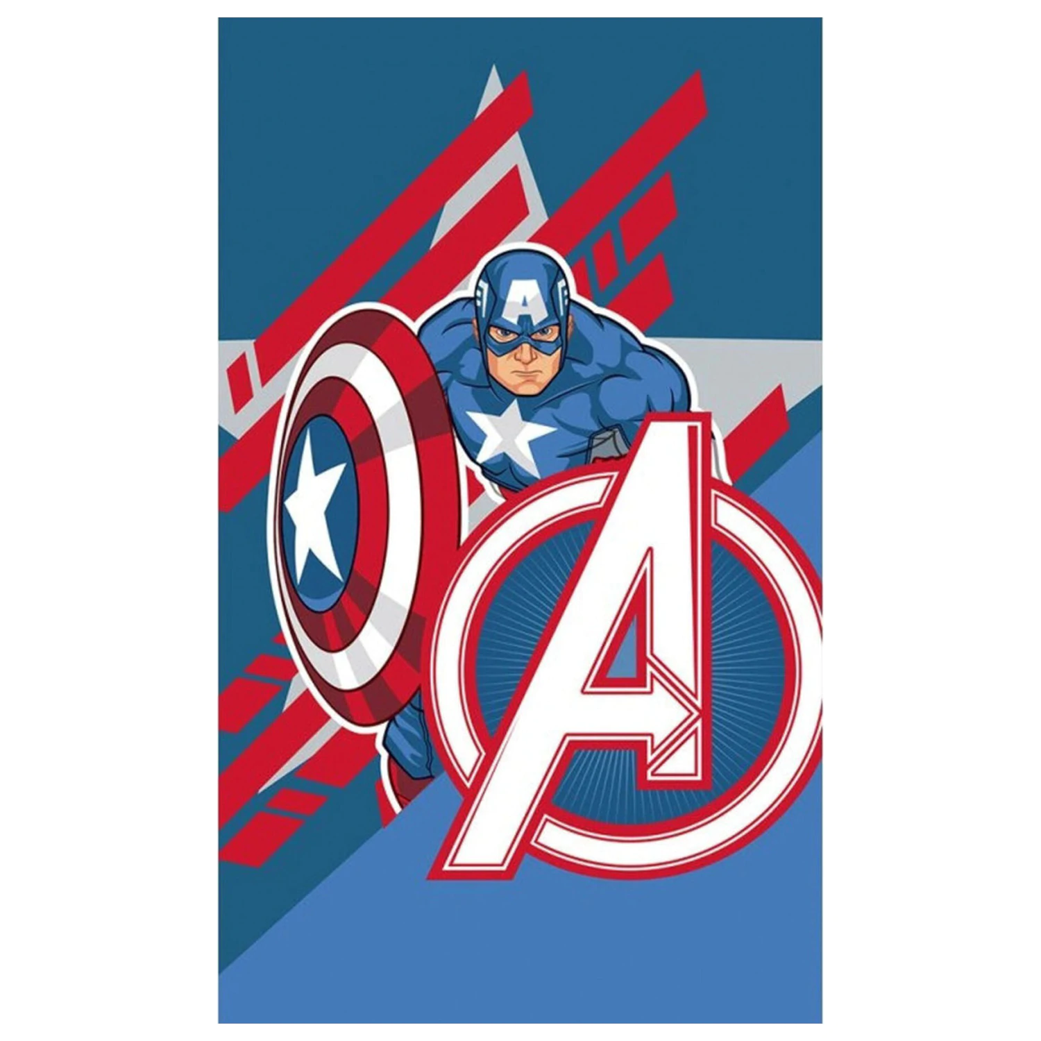 Bosszúállók Captain America kéztörlő, arctörlő, törölköző  termékfotó