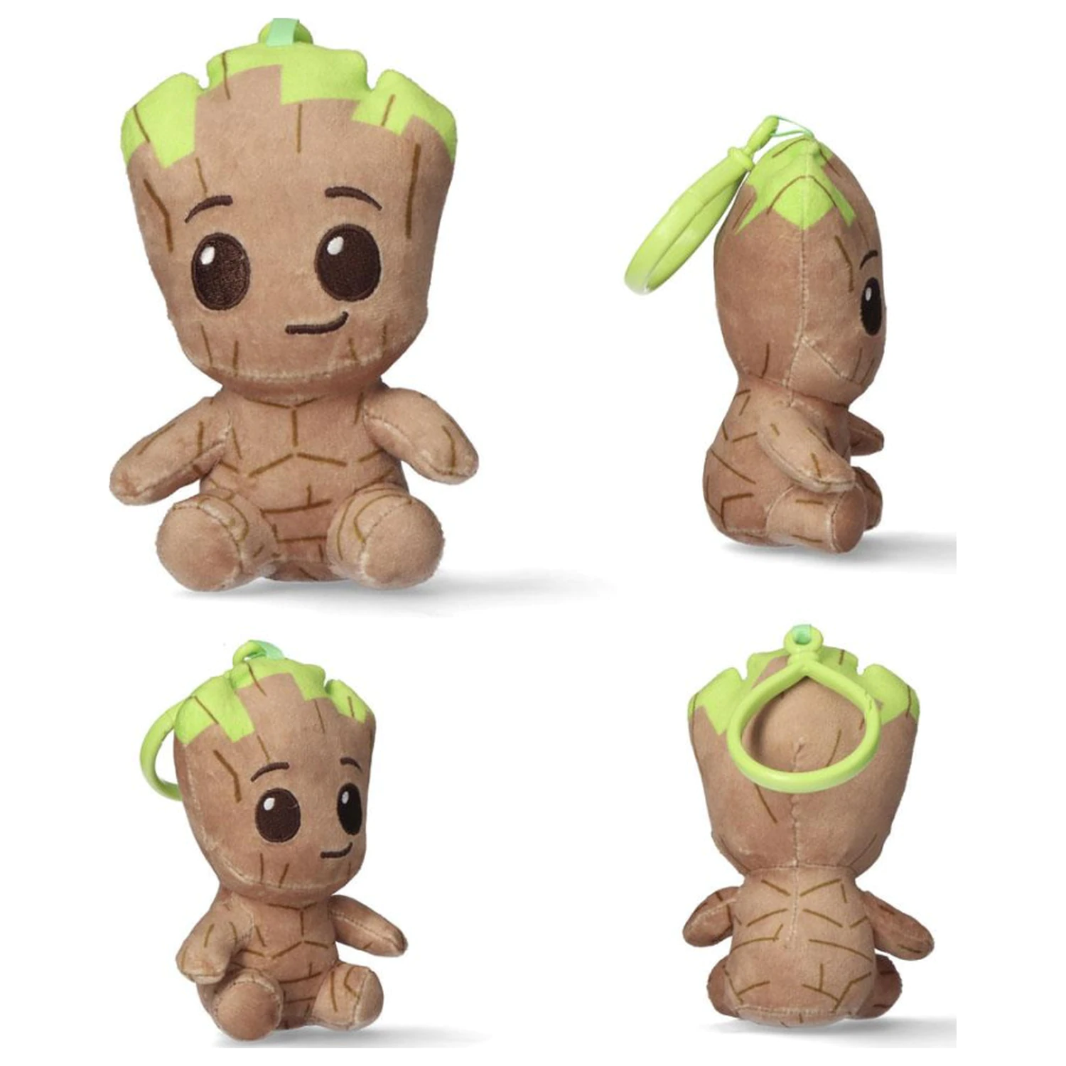 Bosszúállók Groot 3D plüss figura akasztóval, táskadísz 13 cm termékfotó