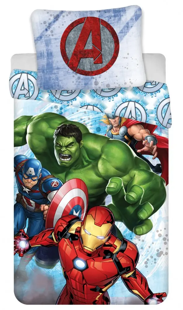 Bosszúállók Heroes ágyneműhuzat 140×200cm, 70×90 cm termékfotó