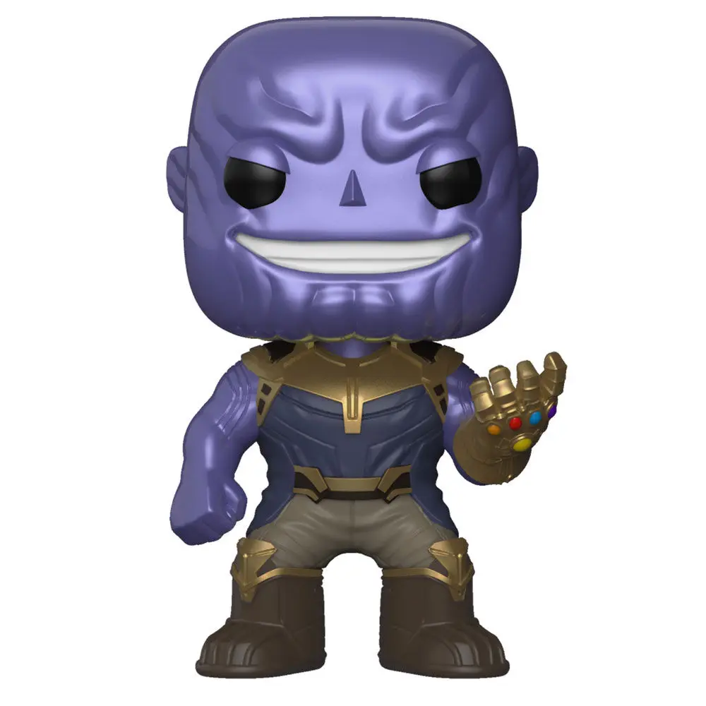 Bosszúállók Infinity War POP! &amp; Tee Box Thanos figura és póló csomag termékfotó