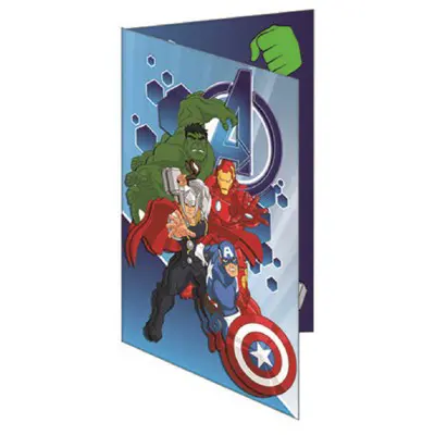 Avengers greeting card and envelope termékfotó