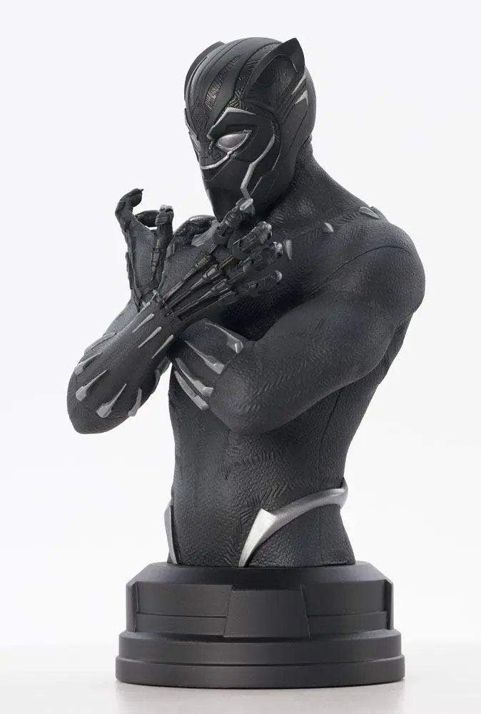 Bosszúállók: Végjáték mellszobor figura 1/6 Black Panther 15 cm termékfotó