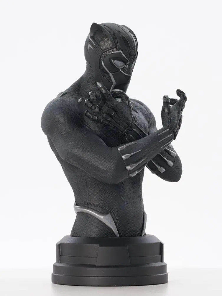 Bosszúállók: Végjáték mellszobor figura 1/6 Black Panther 15 cm termékfotó