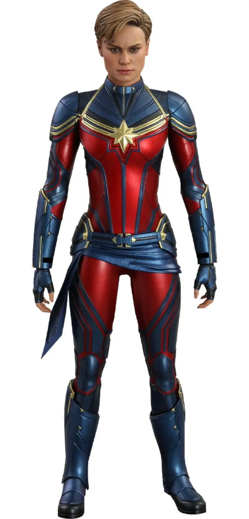 Bosszúállók: Végjáték Movie Masterpiece Series 1/6 Captain Marvel PVC akciófigura 29 cm termékfotó