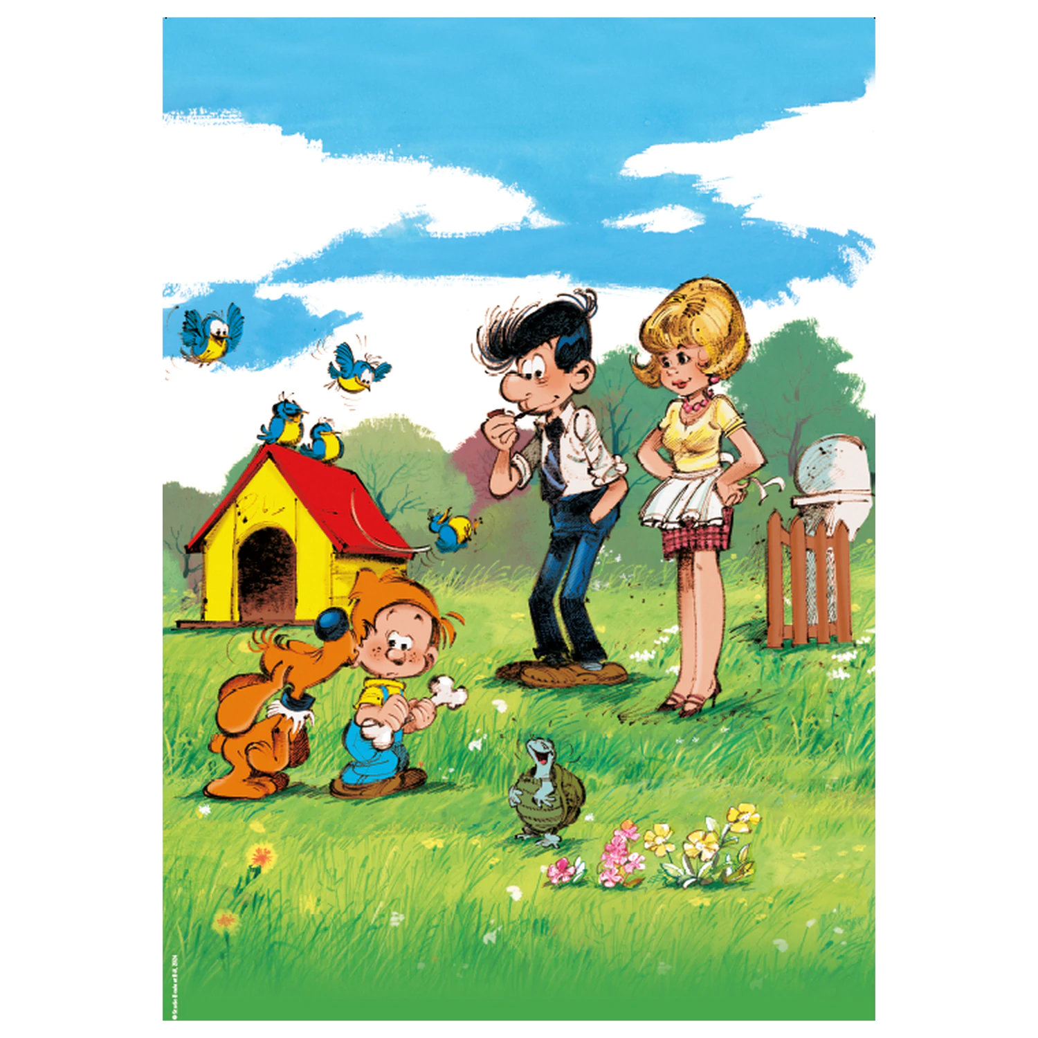 Boule et Bill Poster + puzzle 1000db termékfotó