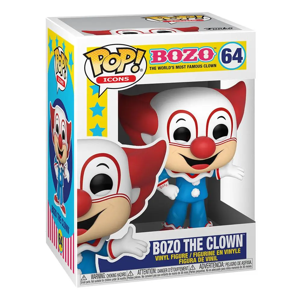 Bozo the Clown POP! Icons Vinyl  Bozo the Clown figura 9 cm termékfotó