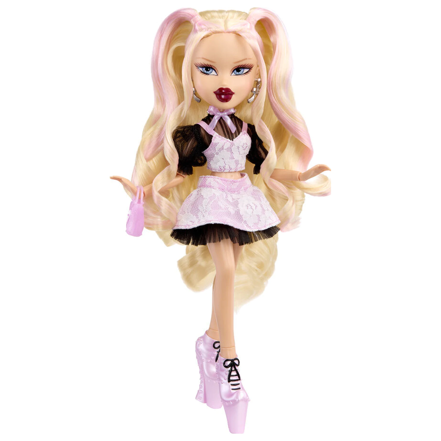 Bratz Stylin Birthday Cloe játék baba és póló termékfotó