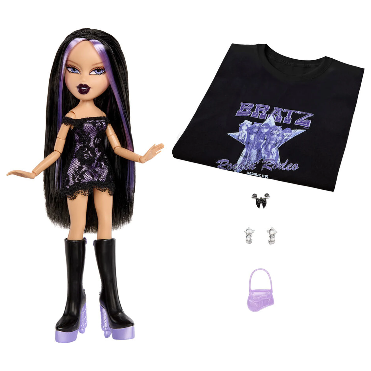 Bratz Stylin Birthday Jade játék baba és póló termékfotó