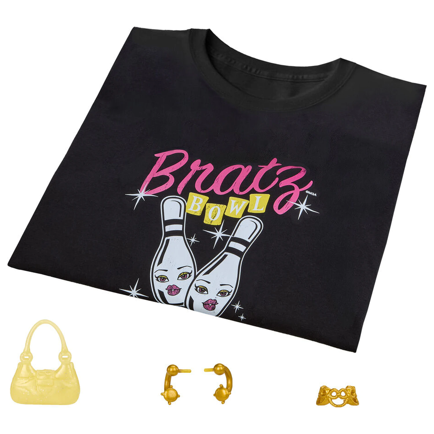 Bratz Stylin Birthday Sasha játék baba és póló termékfotó
