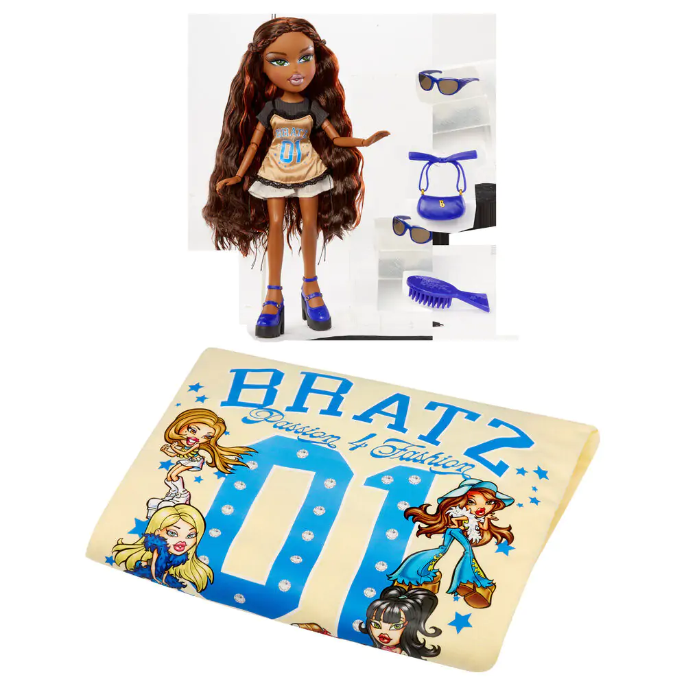 Bratz Stylin Sasha játék baba és póló termékfotó