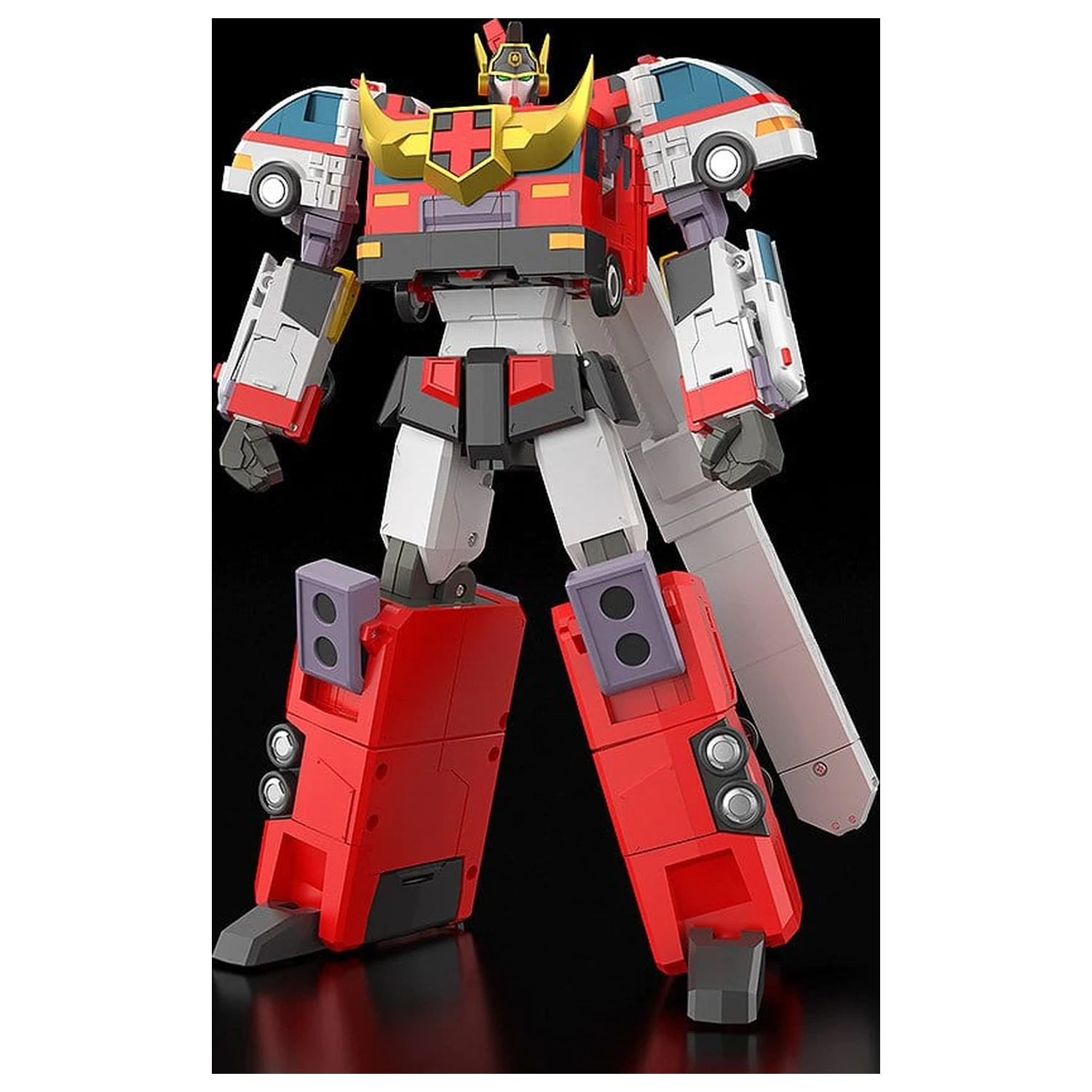 Brave Police J-Decker akciófigura The Gattai Duke Fire 25 cm termékfotó
