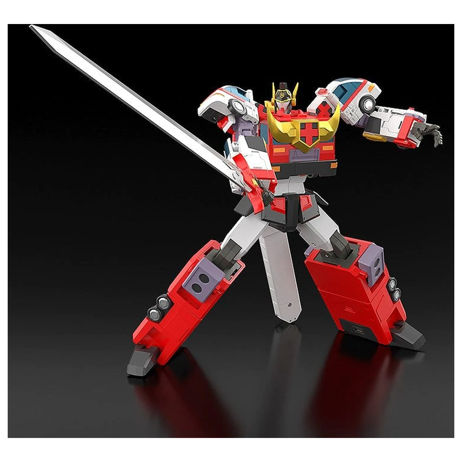 Brave Police J-Decker akciófigura The Gattai Duke Fire 25 cm termékfotó