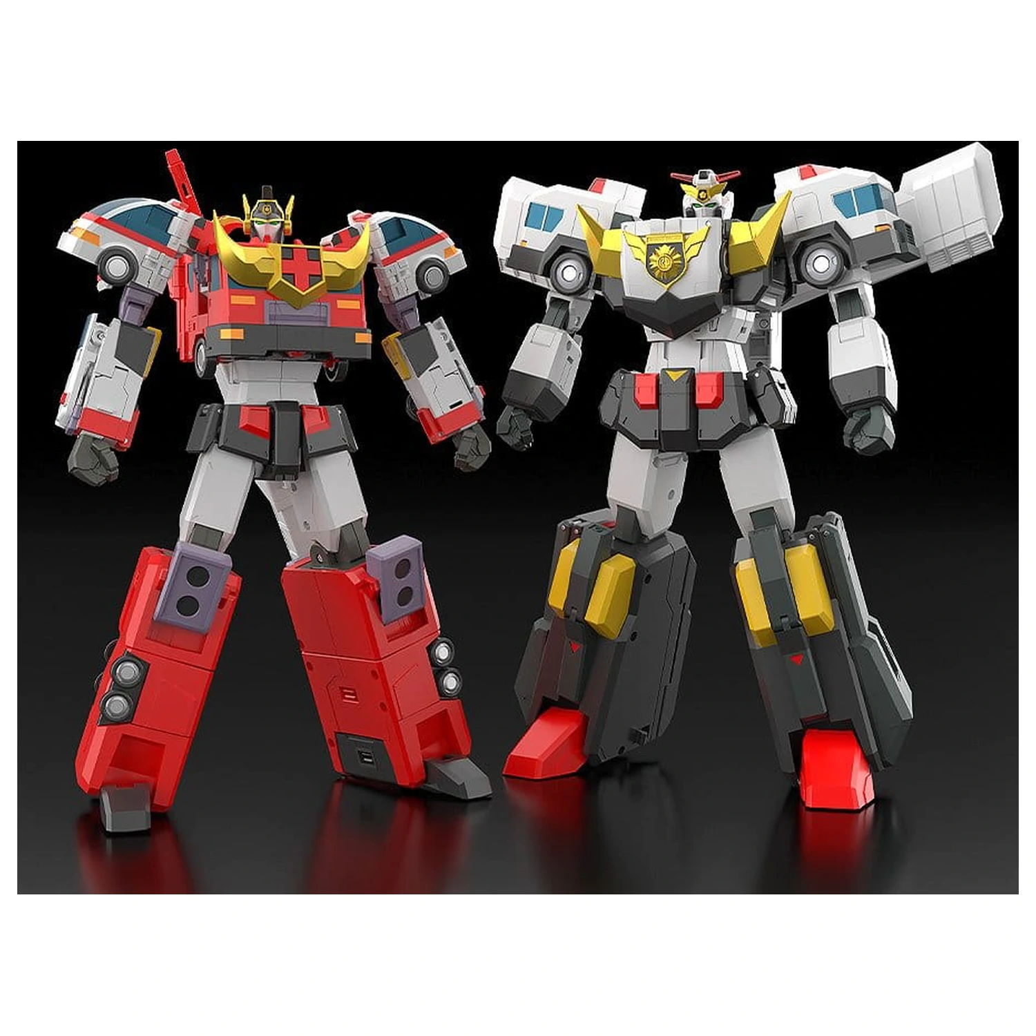 Brave Police J-Decker akciófigura The Gattai Duke Fire 25 cm termékfotó